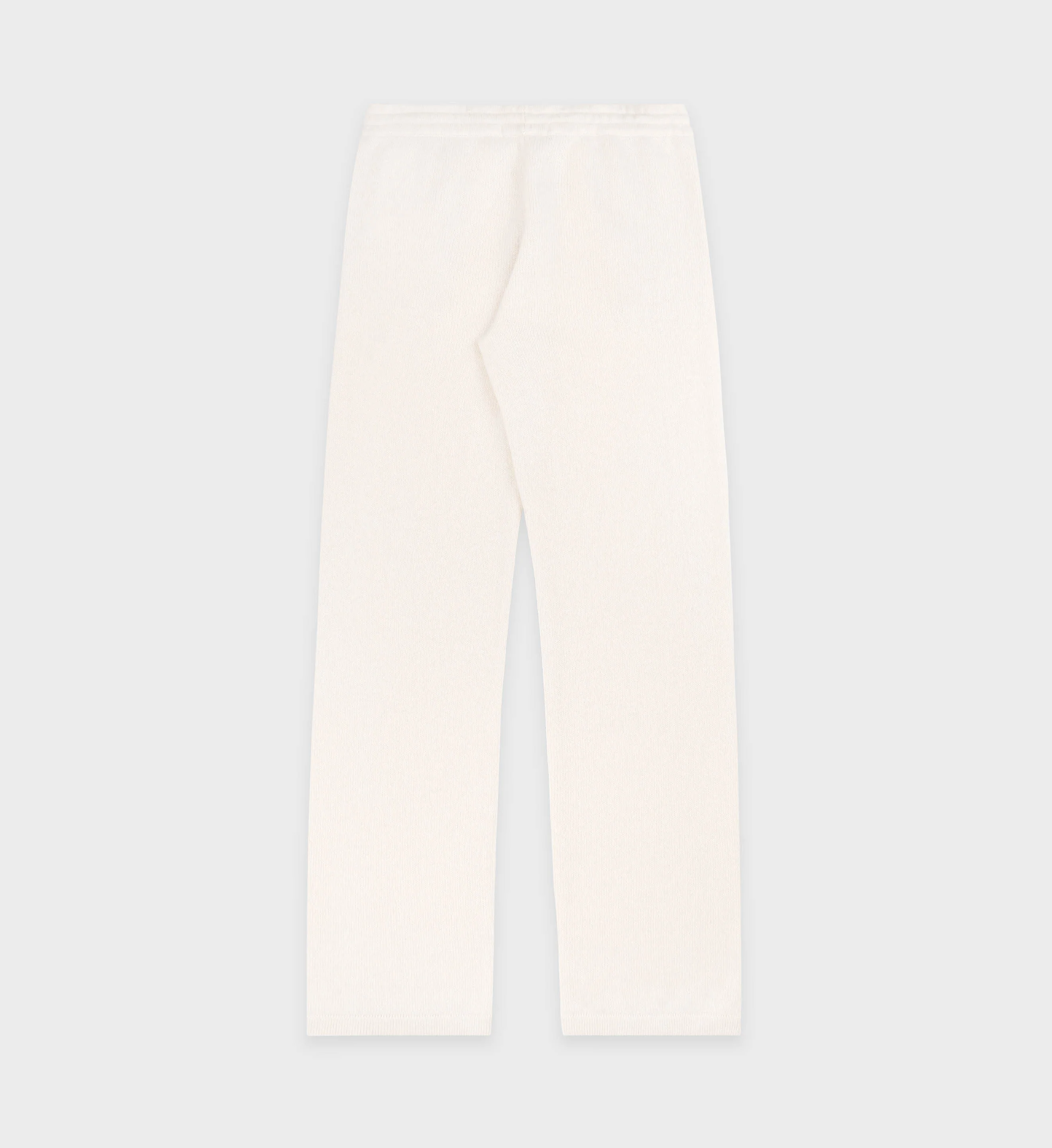 Vendome Script Cashmere Trousers - Cream/Navy - Image 8